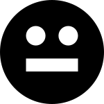 Face Meh SVG Icon